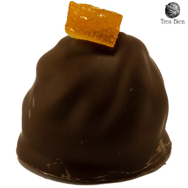 Huis gemaakte sinasappel pure chocolade