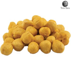 Italiaanse hazelnoten, gebrand met zout