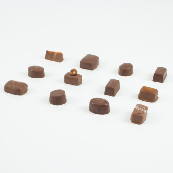 Ambachtelijke bonbons melkchocolade