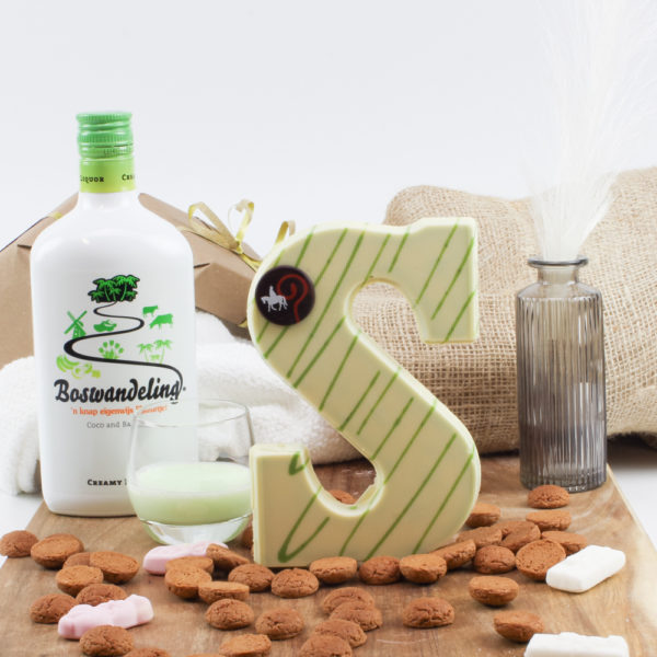 Chocoladeletter Boswandeling