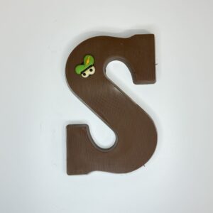 Chocoladeletter melk suikervrij 200 Gram